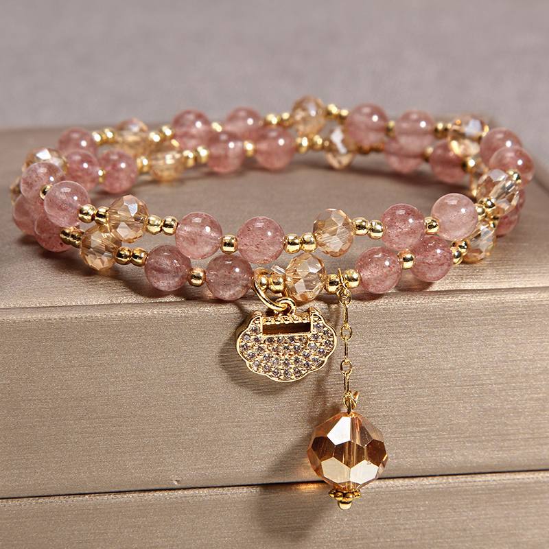SEYCHELLES de MAXIMALISTE DIAMANTE Gold Crystal Bracelet – Saint Luca  Jewelry