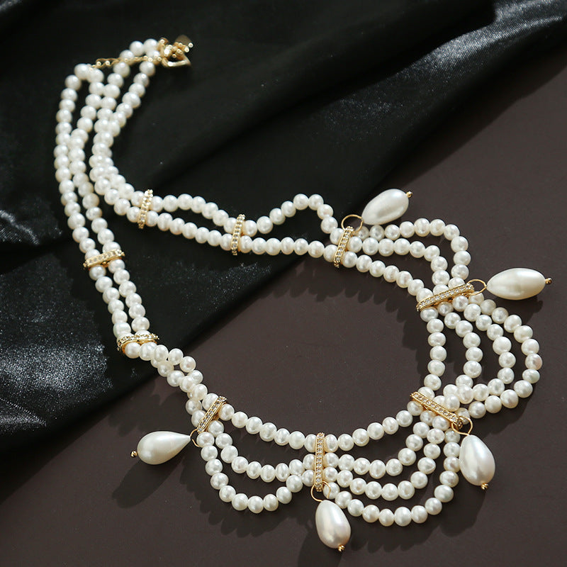 Lovely Antique Pearl Necklace - URSHI COLLECTIONS - 439946