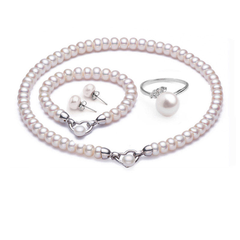 Huge Tomato Big Baroque Freshwater Pearl Jewelry Set | 12mm Dainty Freshwater Pearl Necklace Bracelet and Earrings Pearl Gift Jewellery Set, Earrings