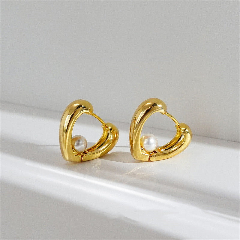 BASIC Creole Hoop Earrings GOLD 35310317220